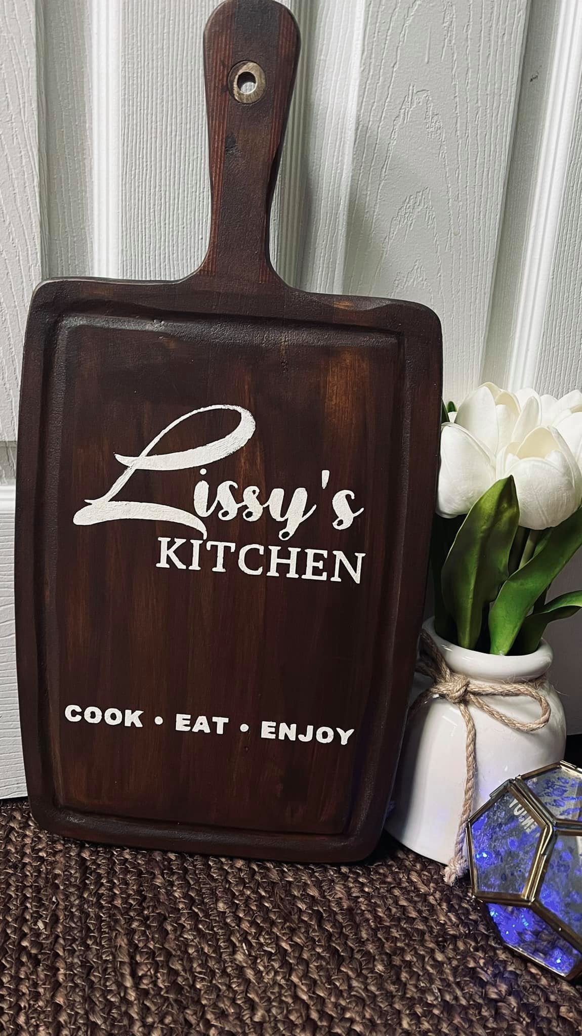 Personalized Kitchen Chopping Board