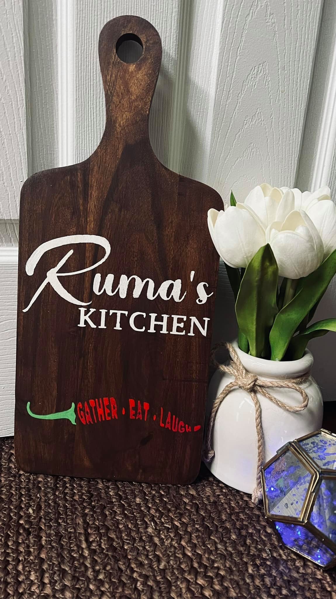 Personalized Kitchen Chopping Board