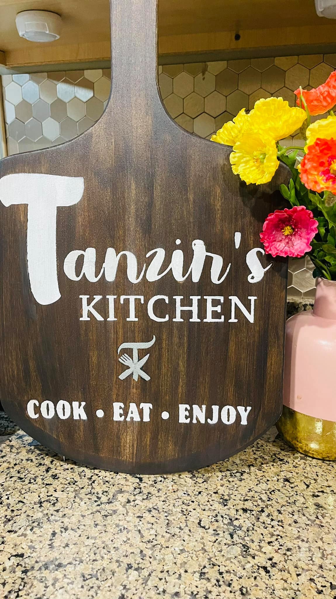 Personalized Kitchen Chopping Board