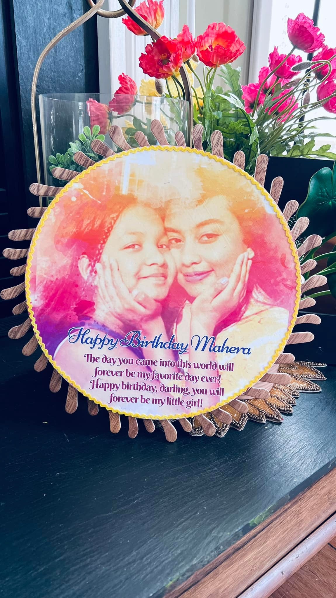 Birthday gift home decor