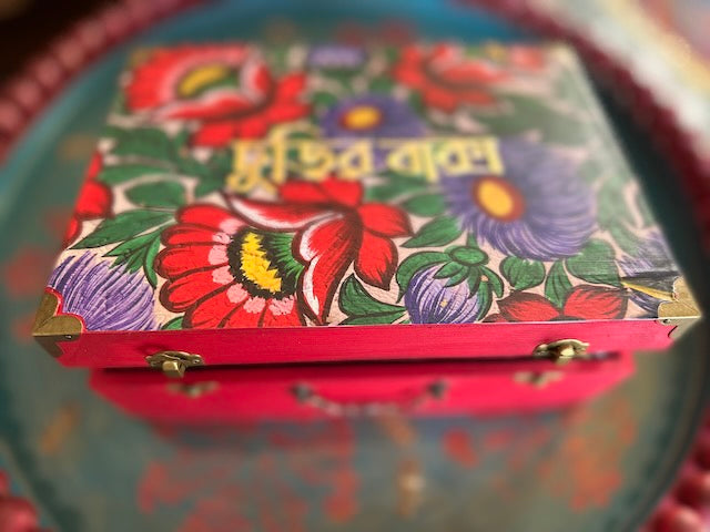 Bangle Storage Box (Red)