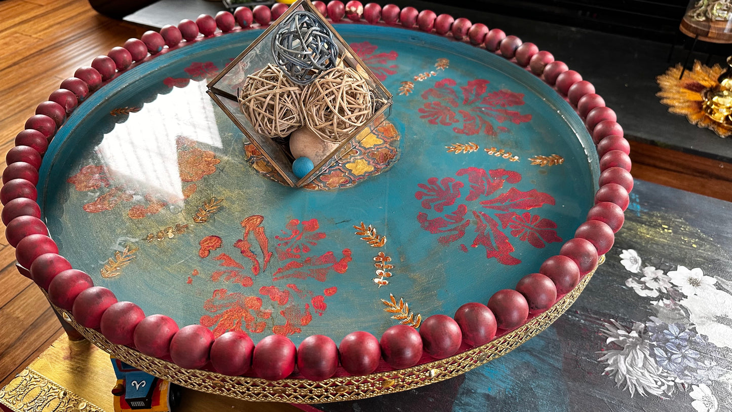 Custom Made 3 Tier Center Table