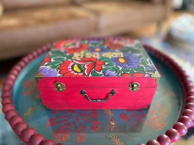 Bangle Storage Box (Red)